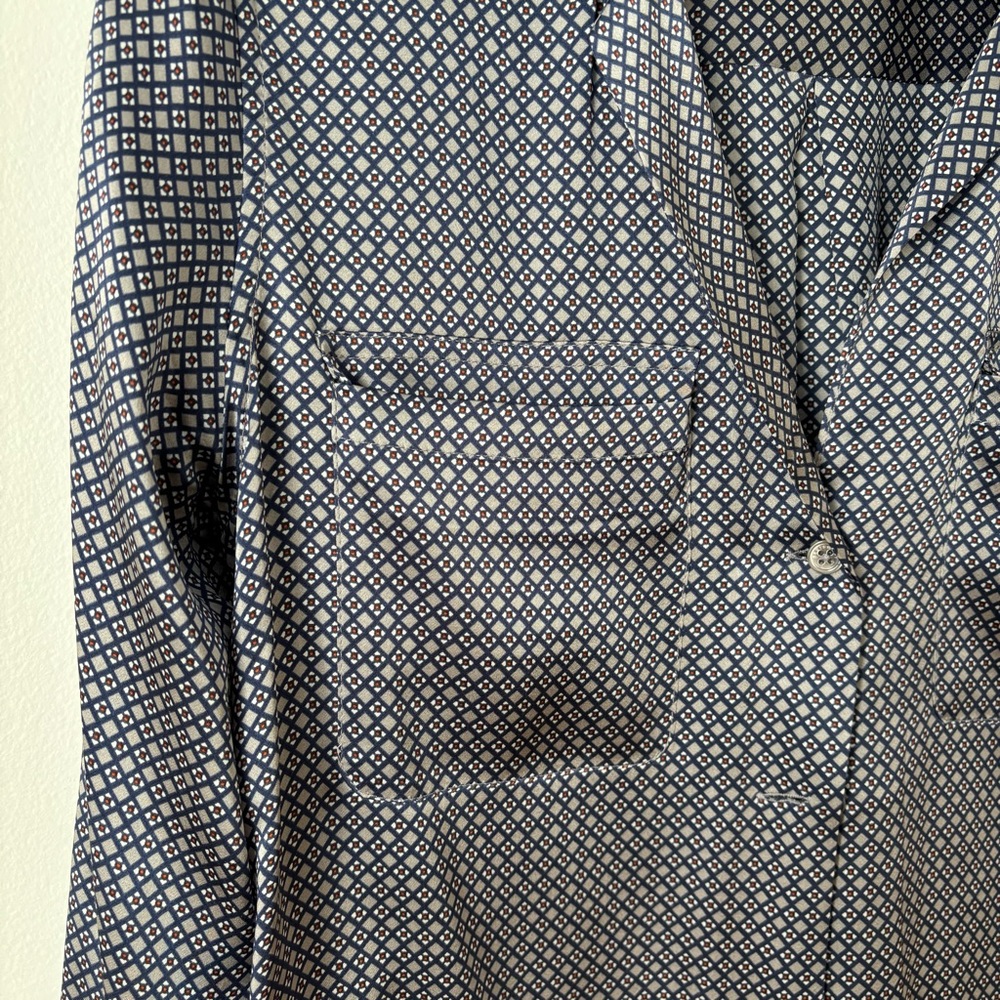 Equipment Patterned Button Down Shirt - image 2